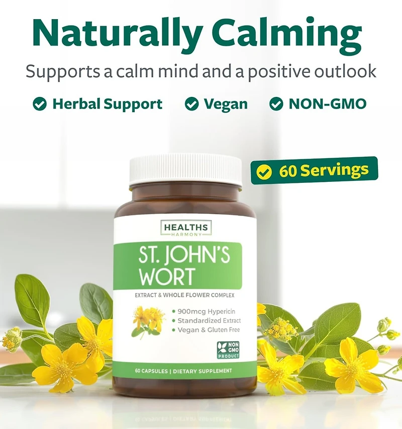 Healths Harmony St Johns Wort Capsules