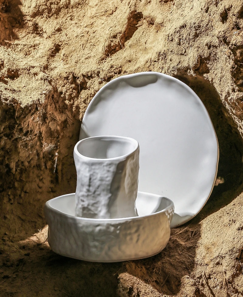 Stone by Mercer Project Atik Pc. Dinnerware Set