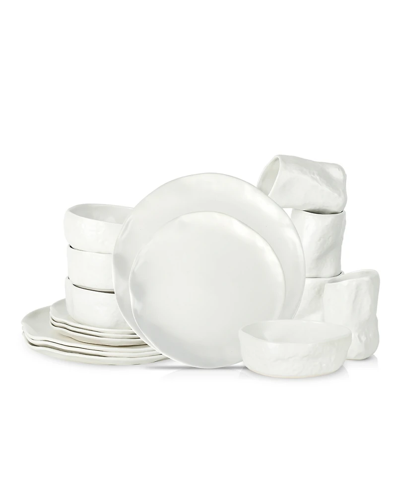 Stone by Mercer Project Atik Pc. Dinnerware Set