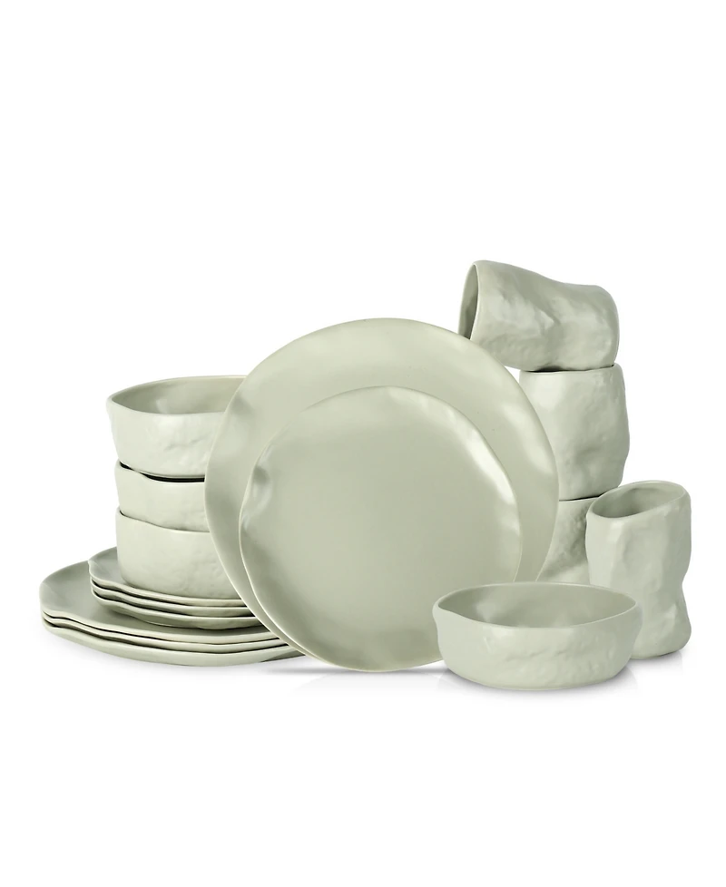 Stone by Mercer Project Atik Pc. Dinnerware Set
