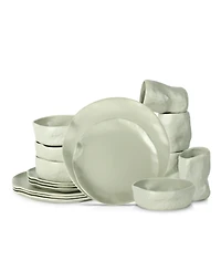 Stone by Mercer Project Atik Pc. Dinnerware Set