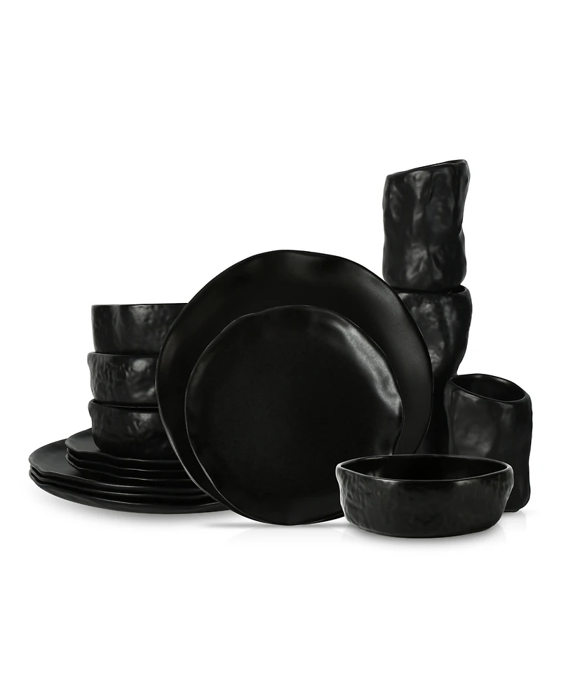 Stone by Mercer Project Atik Pc. Dinnerware Set
