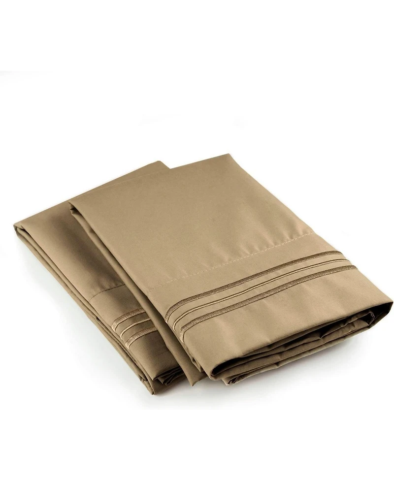 Soft Microfiber Pillowcase Set of 2 - Queen