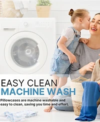 400 Thread Count 100% Cotton Pillowcase Set of 2