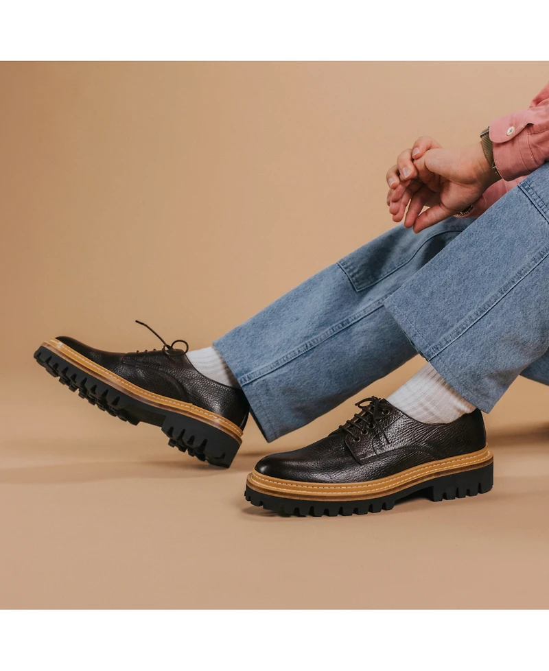 Taft Men's The Country Derby Shoe with Lug Sole