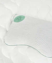 Bedgear Level Cuddle Curve Performance Pillow 0.0, Standard/Queen