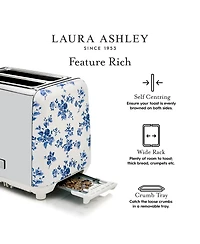 Laura Ashley China Rose 2-Slice Toaster