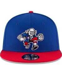 New Era Men's Royal/Red Philadelphia 76ers 2-Tone 9fifty Adjustable Snapback Hat