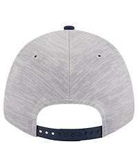 New Era Men's Heather Gray/Navy New Orleans Pelicans Active Digi-Tech Two-Tone 9Forty Adjustable Hat