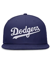 Nike Men's Royal Los Angeles Dodgers Evergreen Performance Fitted Hat