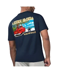 Margaritaville Men's Navy Dallas Cowboys Licensed to Chill T-Shirt