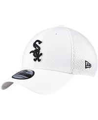 New Era Men's White Chicago Sox Neo 39Thirty Flex Hat