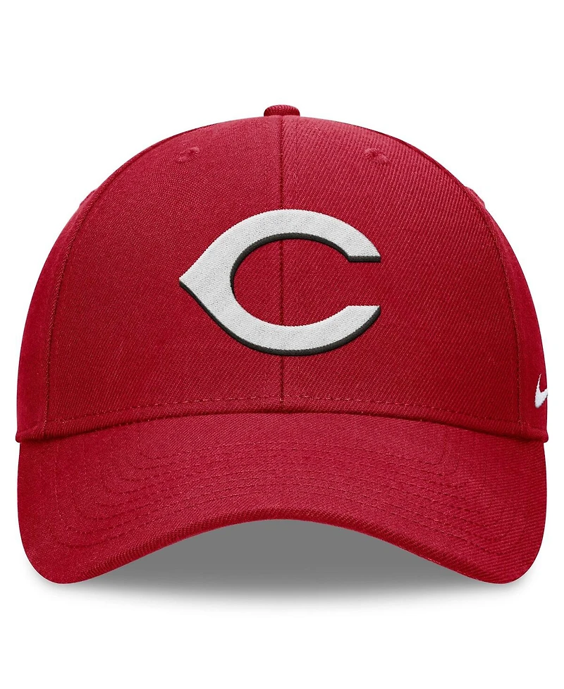 Nike Men's Red Cincinnati Reds Evergreen Club Performance Adjustable Hat