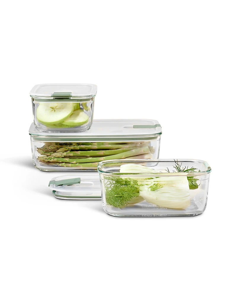 Mepal EasyClip 1Pc. 76oz Rectangular Glass Box