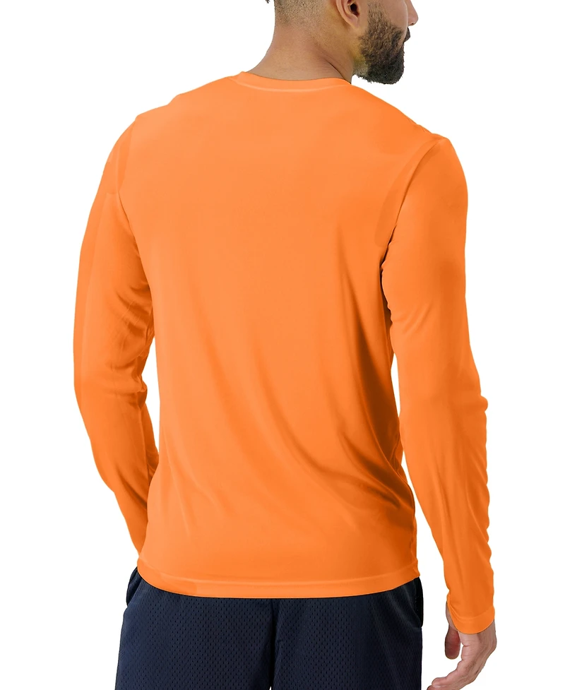 Hanes Sport Men's Cool Dri Performance Long Sleeve T-Shirt, 2-Pack