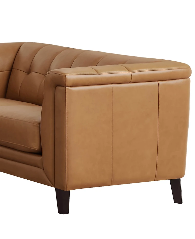Arvo 84" Top Grain Leather Sofa