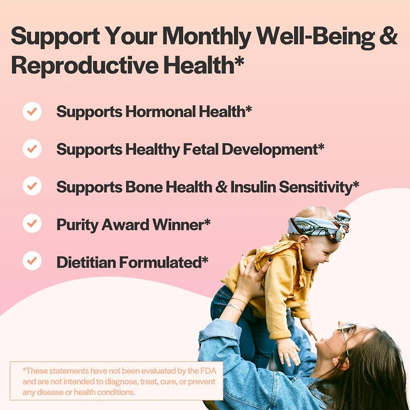 Wholesome Story Myo-Inositol & D-Chiro Inositol Capsules with Mthf, Folate, Vitamin D| Support for Ovarian Function, Hormone Balance, & Homocysteine L