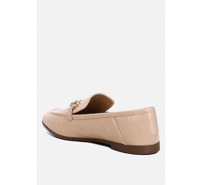 Finola Horsebit Embellished Loafers Women