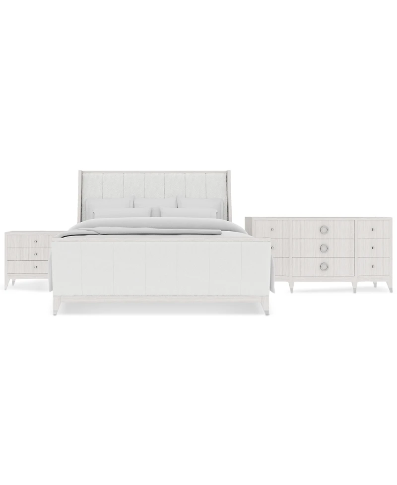 Warlington King 3 Pc. Set (Bed, Dresser & Nightstand)