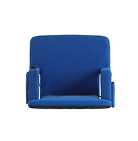 Mikki Portable Heated Reclining Stadium Chair With Armrests