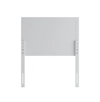 Merrick Lane Grady Twin Raised Panel Wooden Adjustable Headboard Only