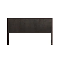 Merrick Lane Grady King Raised Panel Wooden Adjustable Headboard Only