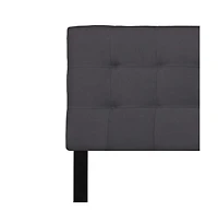 Quilted Tufted King Upholstered Headboard