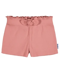 Gerber Toddler Girls Pull-On Knit Shorts, 3-Pack