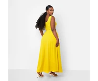 Rebdolls Plus Love Story Crop Top & Maxi Skater Skirt Set