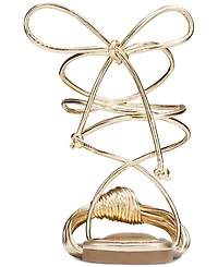 On 34th Women's Jenniee Knot Lace-Up Flat Sandals, Exclusively at Macy's