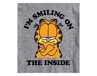 Hybrid Apparel Garfield Smiling Mens Short Sleeve Tee