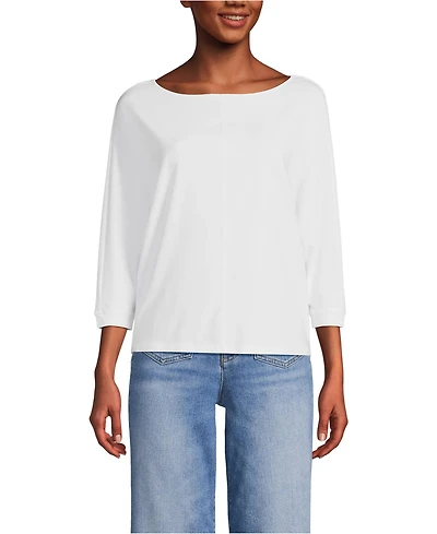 Lands' End Women's Lightweight Jersey Top