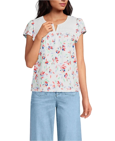Lands' End Women's Lightweight Jersey Top