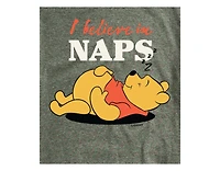 Hybrid Apparel Men's Winnie the Pooh Naps Short Sleeve T-Shirt