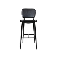 Regency Barstools Contemporary Metal Frame Stools With Integrated Footrest - Set Of 2