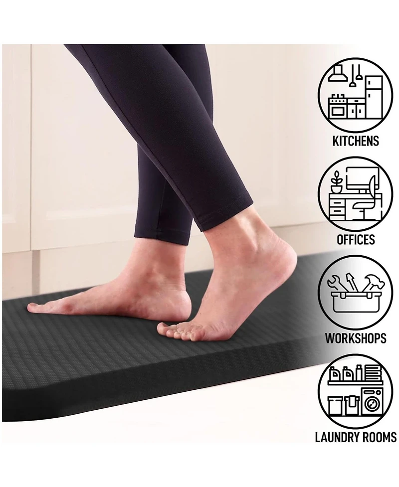 Thick Cushioned Padded Kitchen Mats (Large)