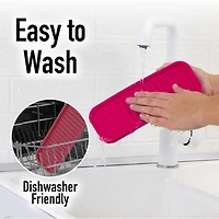 Zulay Kitchen Silicone Sponge Holder for Kitchen Sink