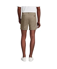 Lands' End Men's 6" Traditional Fit Comfort Waist Stretch Knockabout Chino Shorts