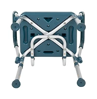300 Lb. Capacity Quick Release Back & Arm Shower Chair