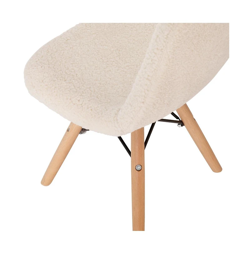 Children's Lyon Accent Chair, Modern Chair For Bedroom, Entryway, And Living Room