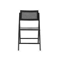 Gordon Set Of 2 Cane Rattan Folding Chairs