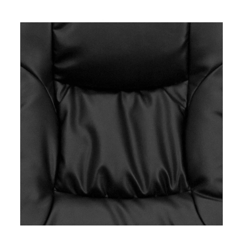 Contemporary Multi-Position Recliner & Ottoman W/ Wrapped Base
