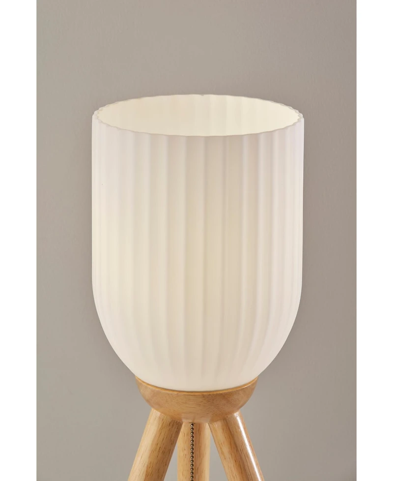 Adesso 22.5" Wood Kinsley Table Lamp