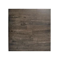 Matty Rustic End Table, Farmhouse Style Solid Wood Accent Table