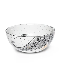 Portmeirion Sara Miller Artisanne Noir Cereal Bowls, Set of 4