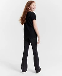Epic Threads Little Big Girls Solid T Shirt Camden Flared Jeans Created For Macys
