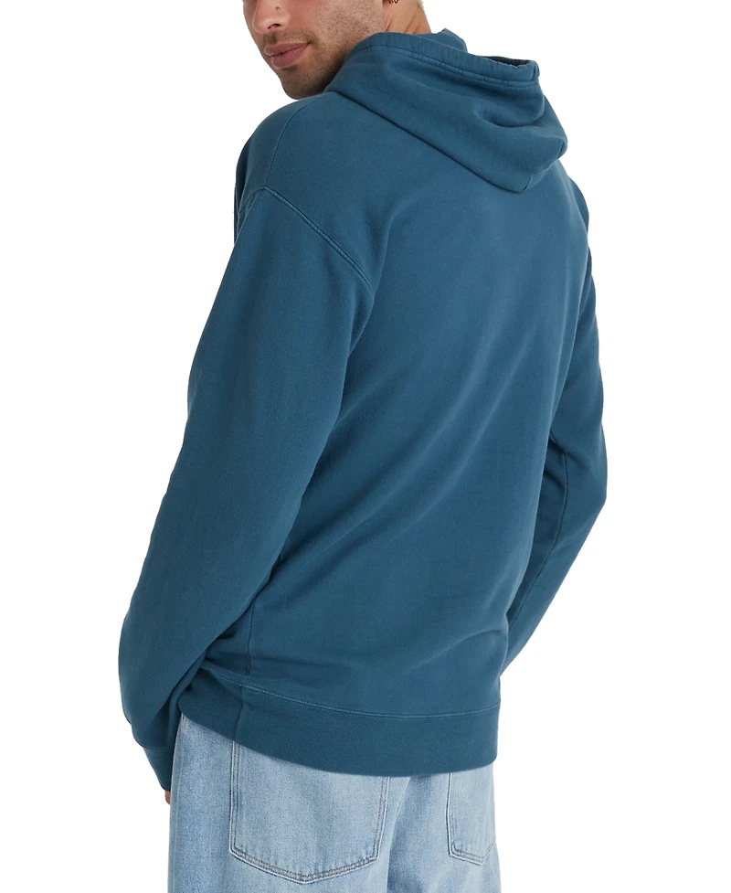 Hanes Men's Garment Dyed Fleece Hoodie