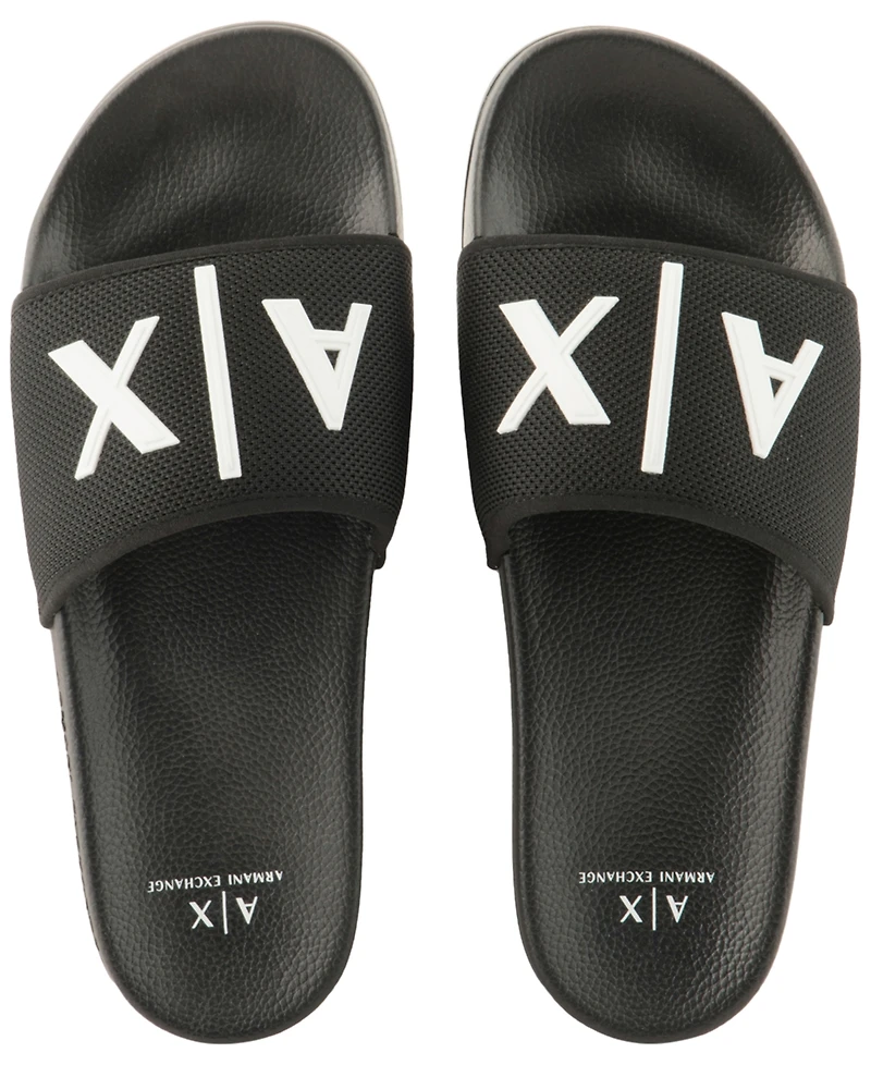 A|X Armani Exchange Men's Mykonos Slide Sandals