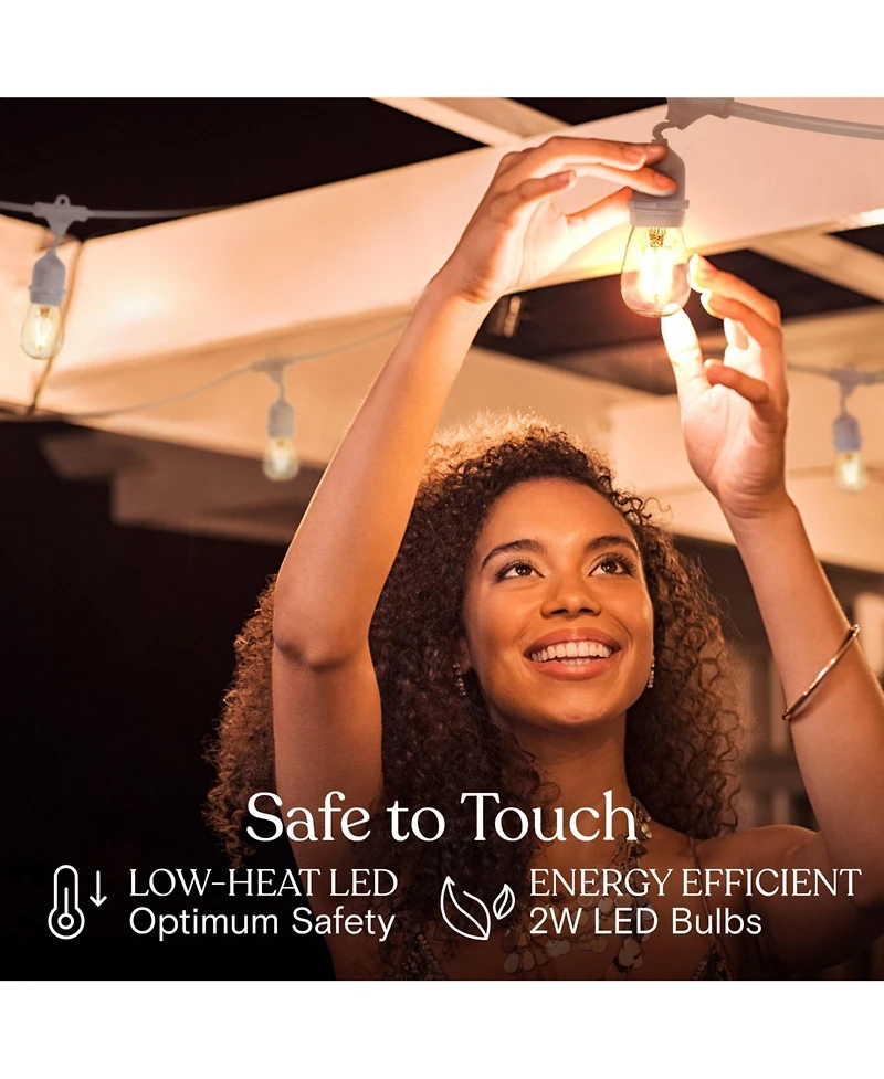 Ambience Pro 48 ft. Indoor/Outdoor Led Weatherproof String Lights