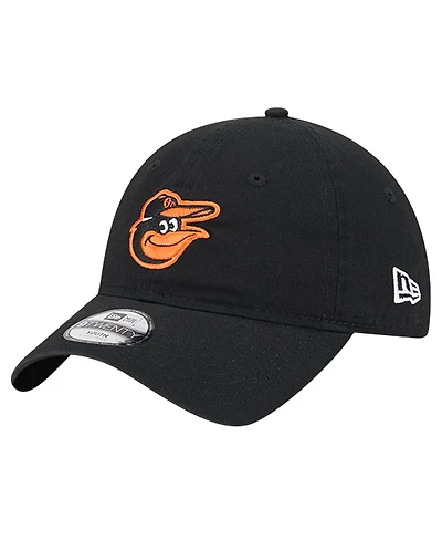 New Era Youth Black Baltimore Orioles Team Color 9Twenty Adjustable Hat